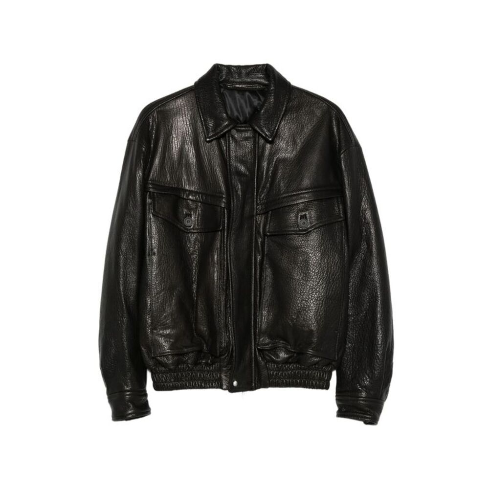 Santoro Black Jackets - Leather Jackets Men